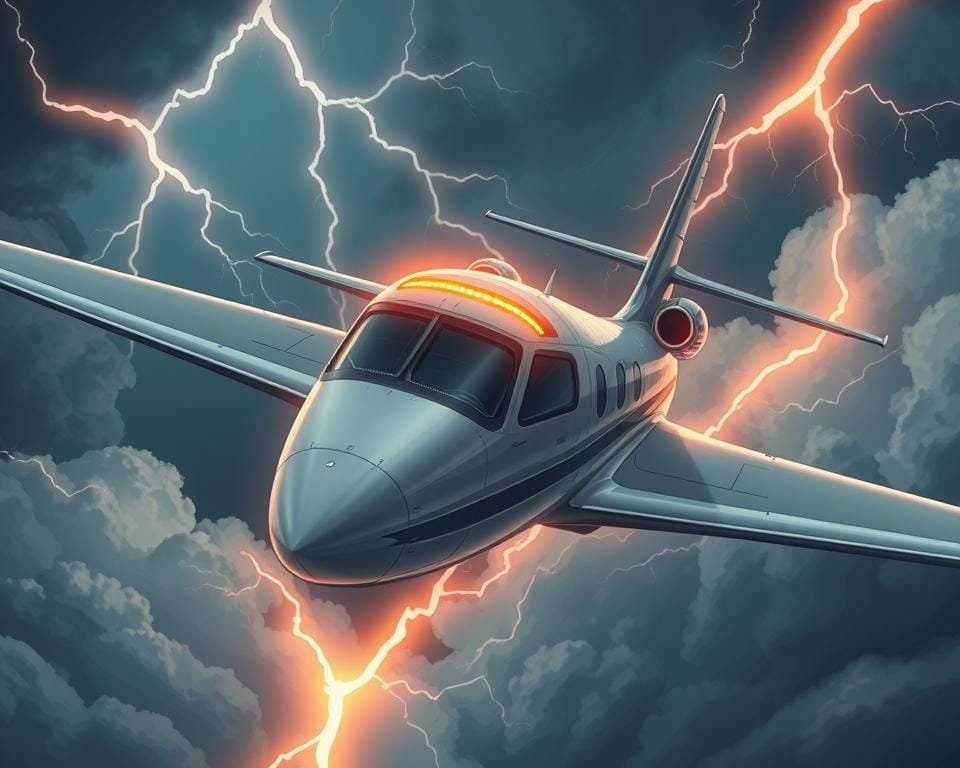 Aircraft radome lightning protection