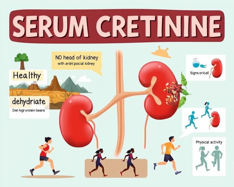 Factors affecting serum creatinine levels Factors affecting serum creatinine levels