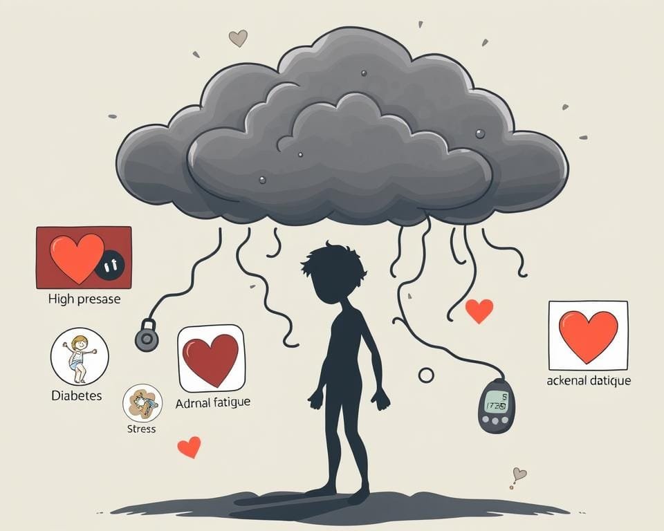 chronic diseases caused by high cortisol chronic diseases caused by high cortisol